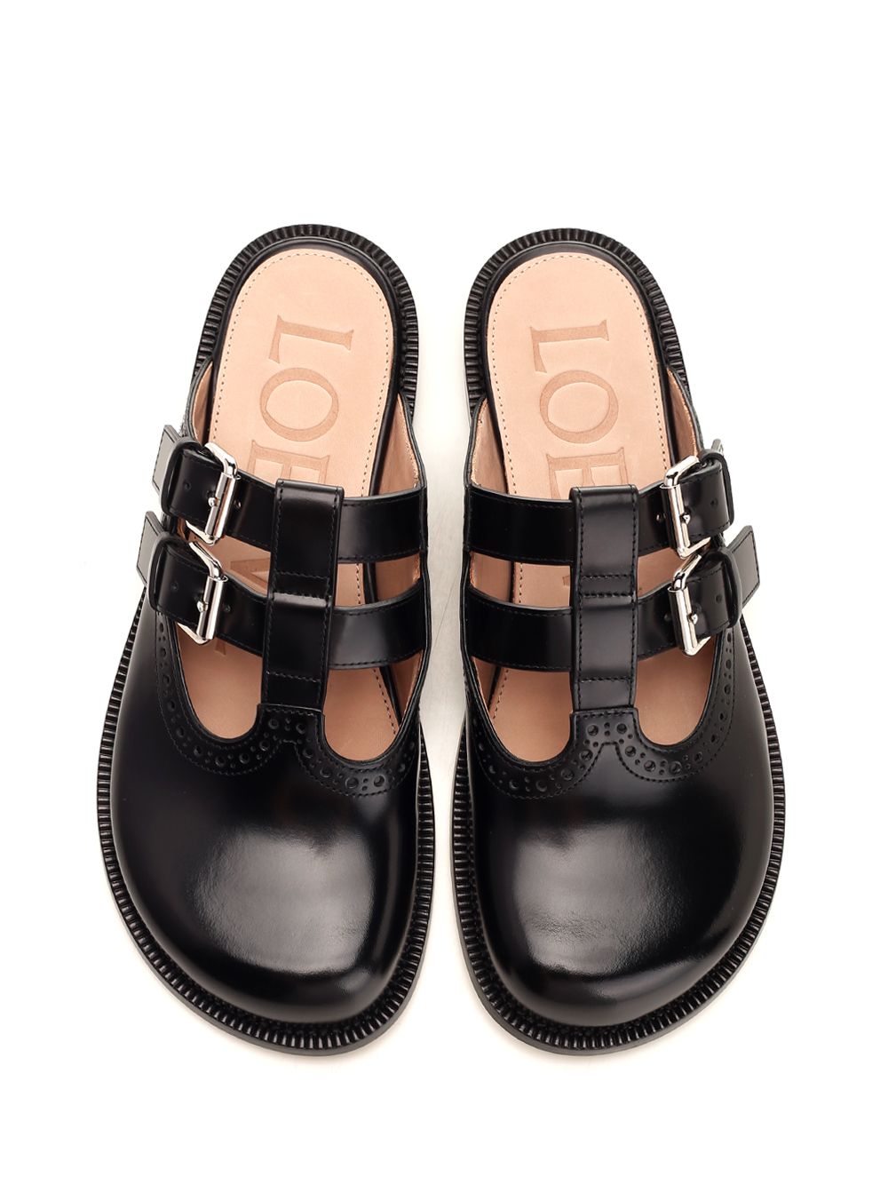 Loewe Mary Jane Mules Scarpe basse - Black | 465e27597c68f92baba88de976eac0ed586ea4ca