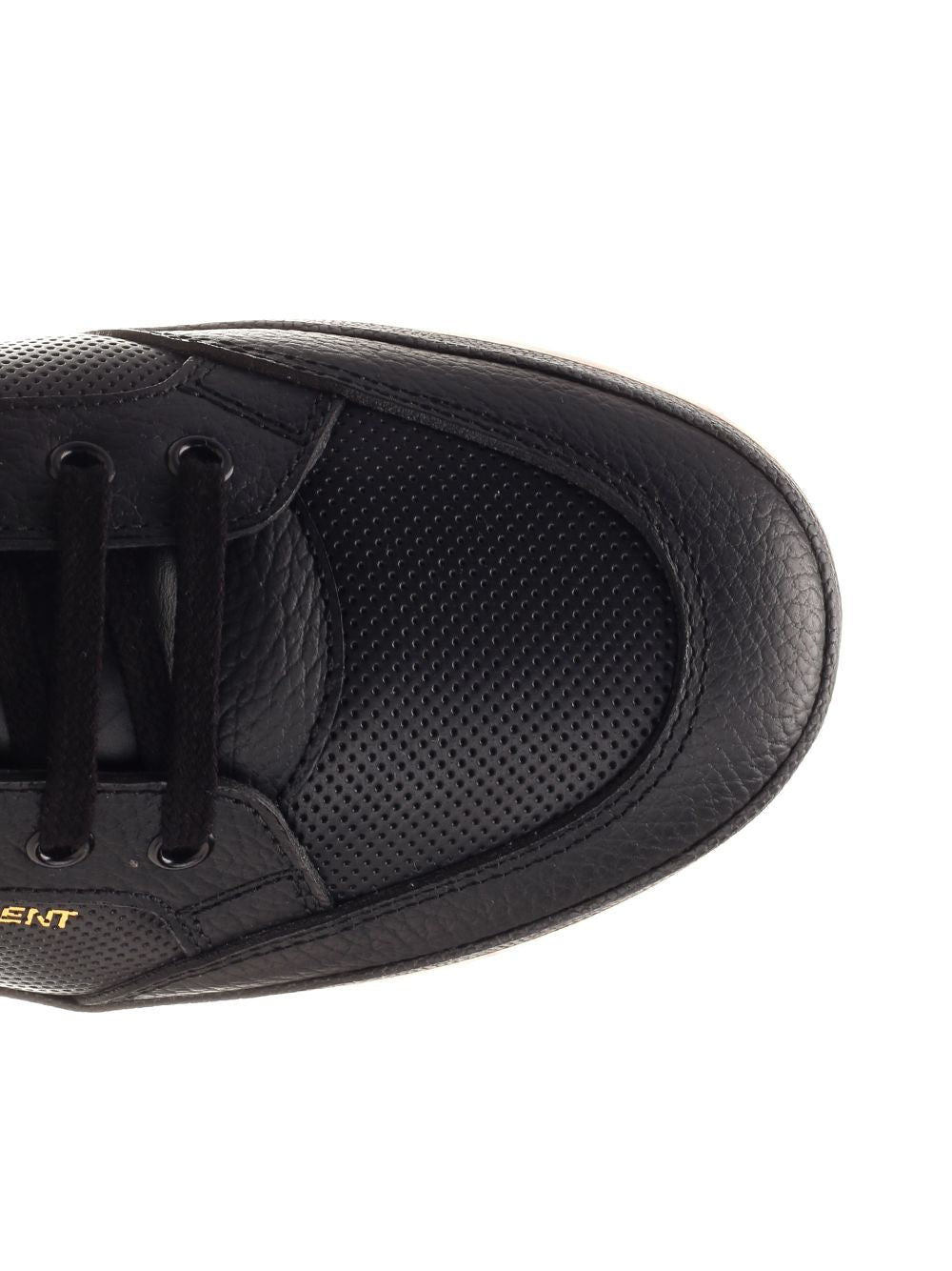 Saint Laurent Sl/61 Low-Top  In Perforated Leather Sneakers - Black | a8a50fbfcf24e9df5ca86d0d7172197ef1d06ad6