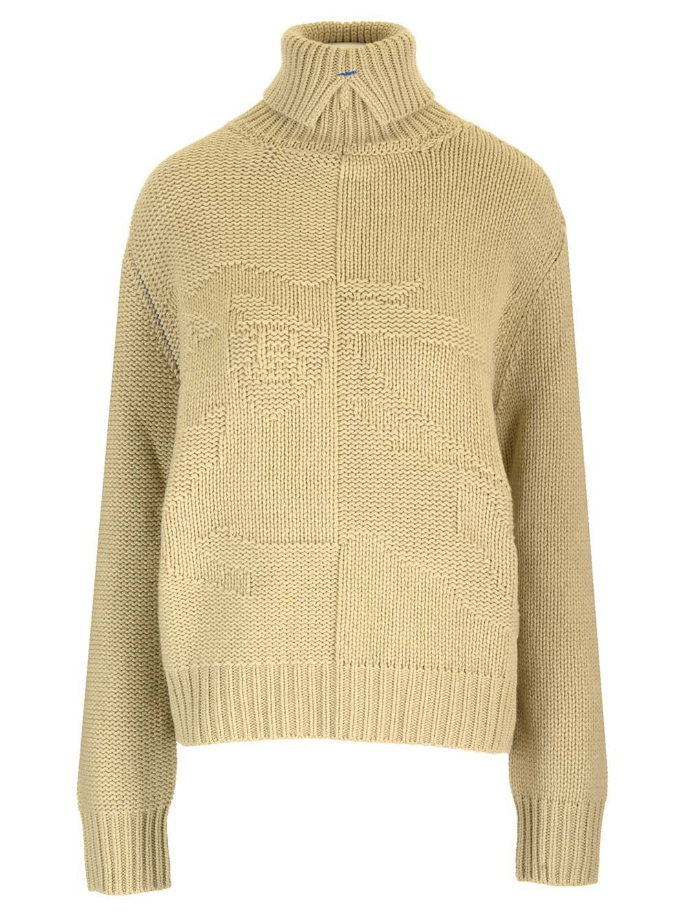 Burberry Cashmere Turtleneck Sweater Knitwear - Beige | 2da184ca67ee3938e820c72ffb88686c1fdbf354