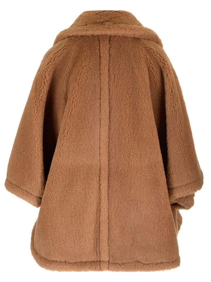 Max Mara Teddy Fabric Cape Coats - Beige | 0fe03dd0532ca2073aa659c9299285db079fb037