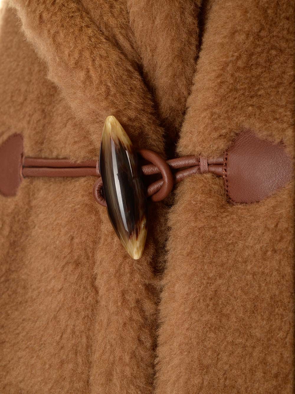 Max Mara Teddy Fabric Cape Coats - Beige | c60ba105c576c69b92ed21fdc1ef6138abc3278c