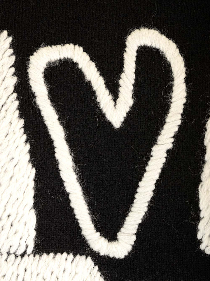 Comme Des GarçOns Shirt Live Free Knitwear - Black | 15e8b5a68b676eb3fe908986549949814c9d5a87