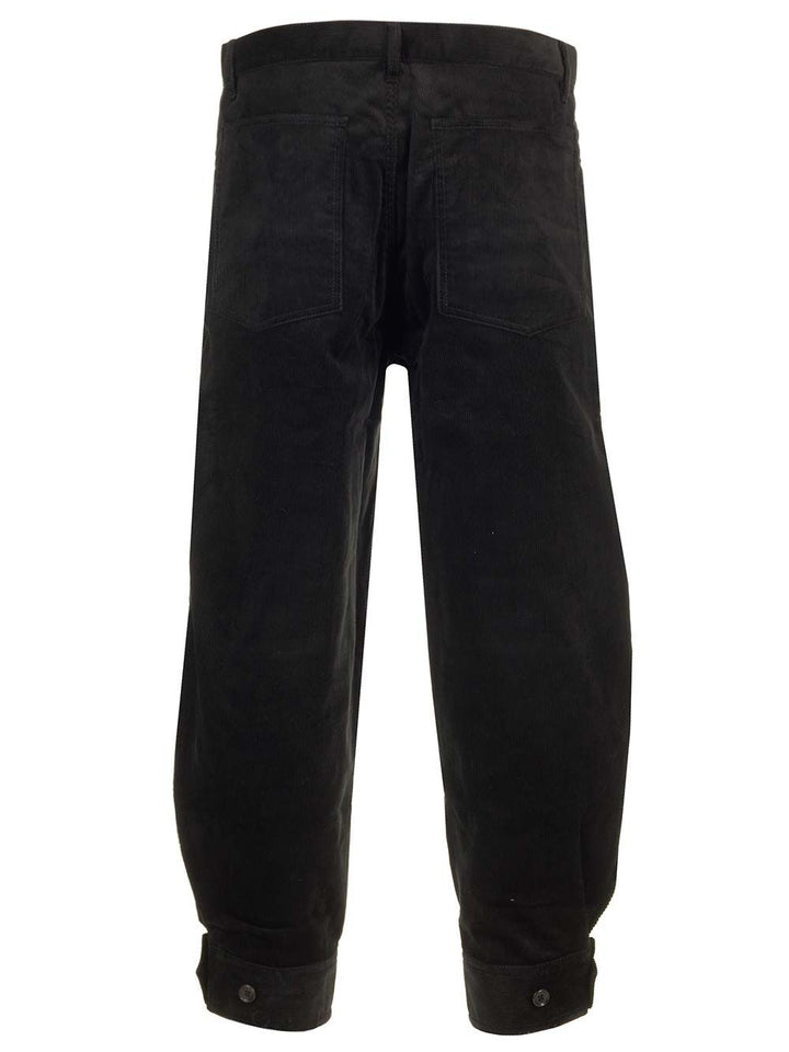 Comme Des GarçOns Shirt Cotton Velvet Trousers - Black | fdca15490e5e13f7b2b2791317688054dc4fcc1e