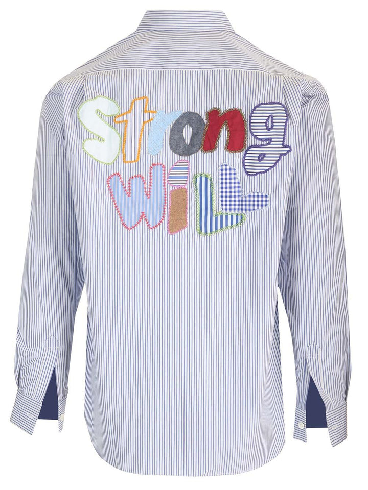 Comme Des GarçOns Shirt Strong Will Shirts - White | 64dd2fbf8fd7d195b3a2ef7de2f0710aa9001880