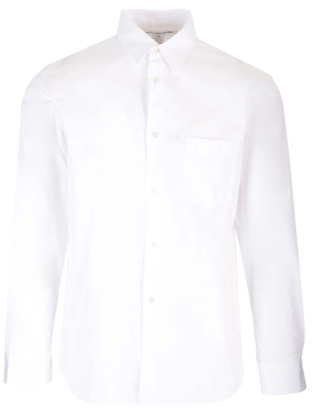 Comme Des GarçOns Shirt Cotton Poplin Shirt Shirts - White | 620312087308f493cc143afd9f070074c0f1a69c
