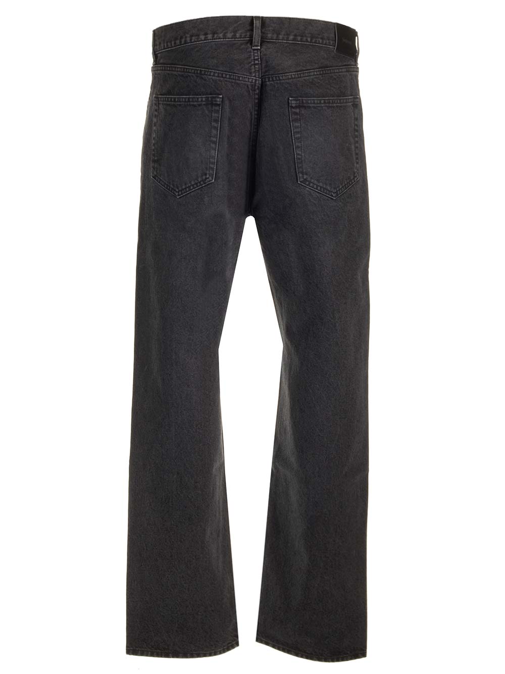 Saint Laurent Straight-Leg Jeans - Black | 7a84f53921850e0995db3a23359271921496cd83