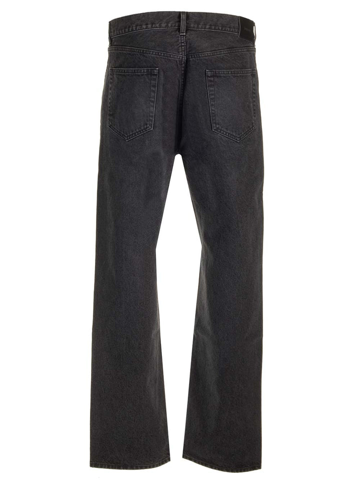 Saint Laurent Straight-Leg Jeans - Black | 7a84f53921850e0995db3a23359271921496cd83