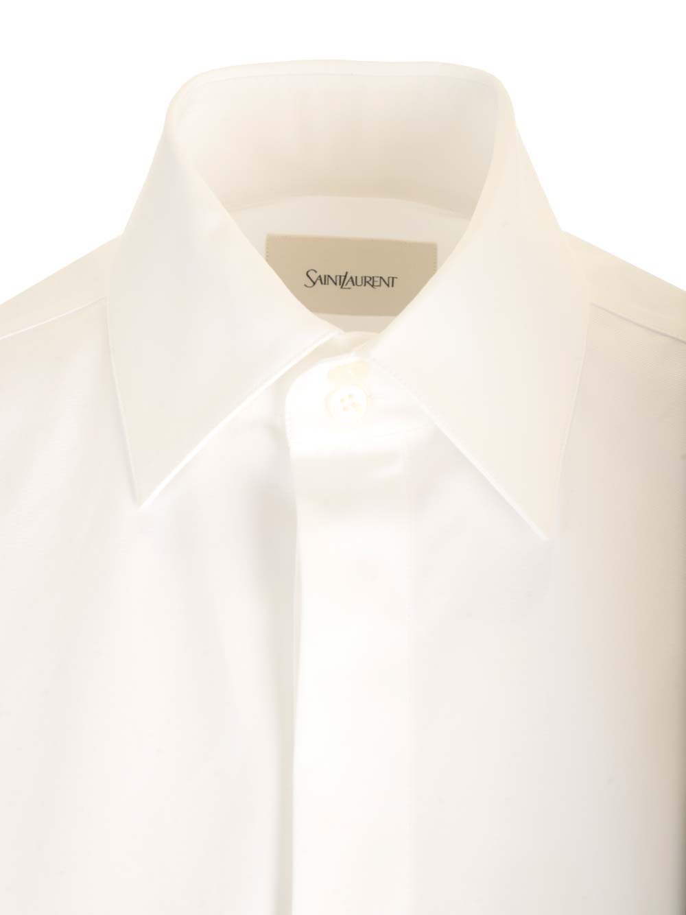 Saint Laurent Cufflink Shirt Shirts - White | 2b79aba44ee342272acefa2b086fe924ae82f91a