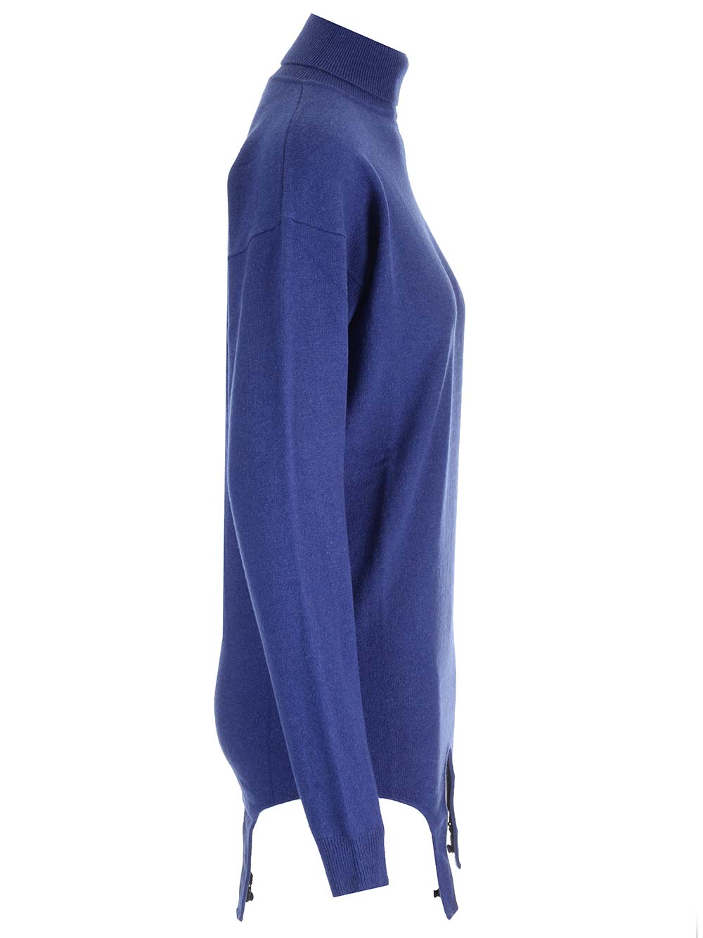 Saint Laurent Cashmere Turtleneck Knitwear - Blue | 6ecba71edb22e2ee426b5ce2c66ba1b413957e52