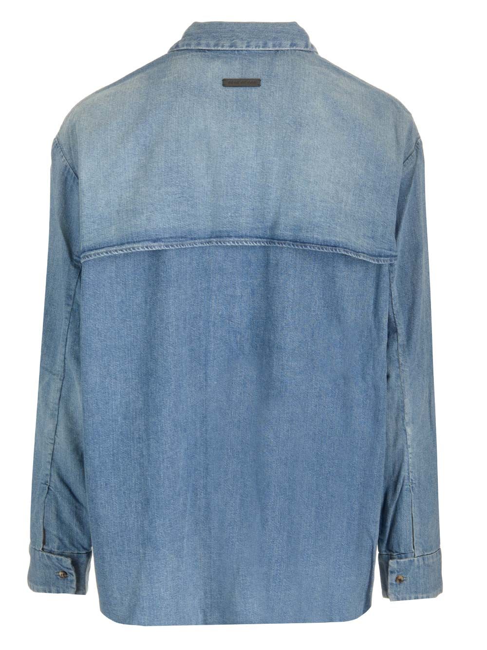 Fear Of God Vented Shirts - Light blue | e17d3b20db42a9aa9869f5d1ef1e69977e815ee5