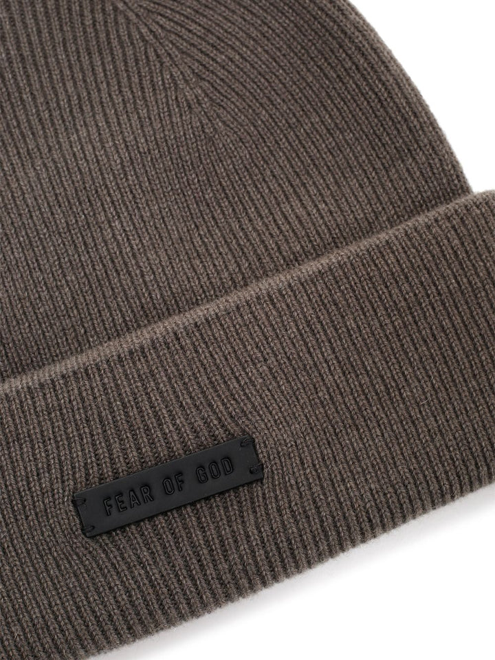 Fear Of God Cashmere Beanie Hats - Grey | e517d31bd355adf805e98037432e564132837ced