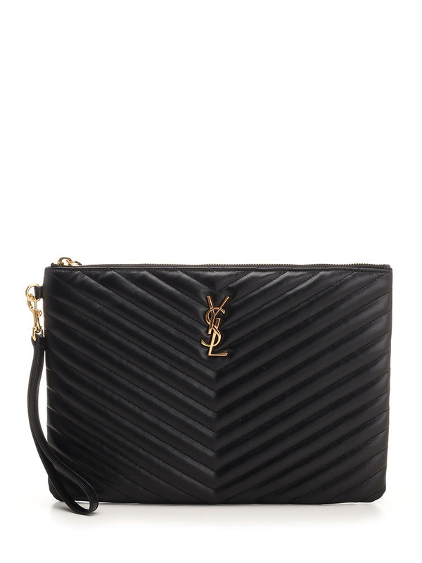 Ipad Case Small Leather Goods Black