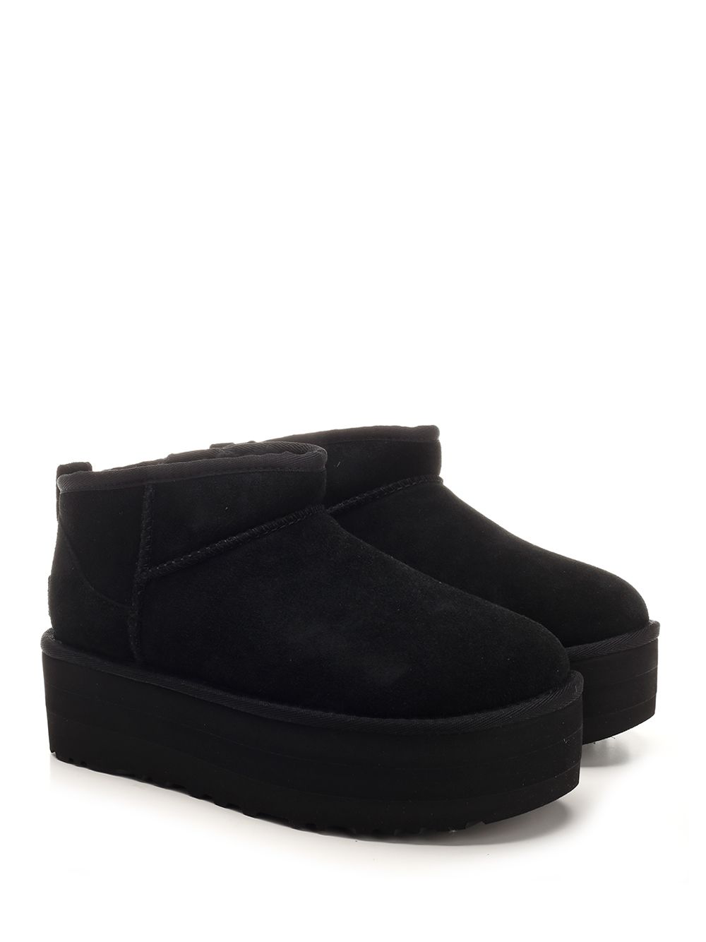 Ugg Ultra Mini Platform Boots - Black | 1f778526f97603db5b98e390f37b0c925f11e585