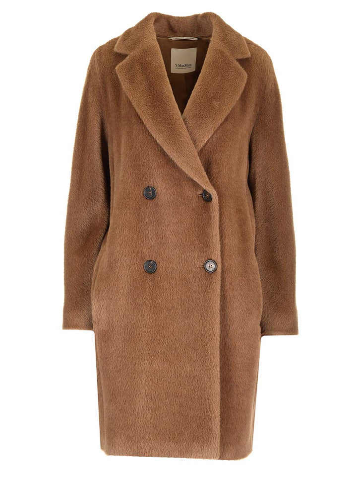 'S Max Mara Roseto Coats - Brown | 2f284329d52f05ac457b6f9810731c27da2cb5a8
