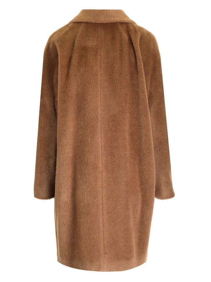 'S Max Mara Roseto Coats - Brown | 7d348b5e4ae0e8ccea7fac12b53baf95972c0958