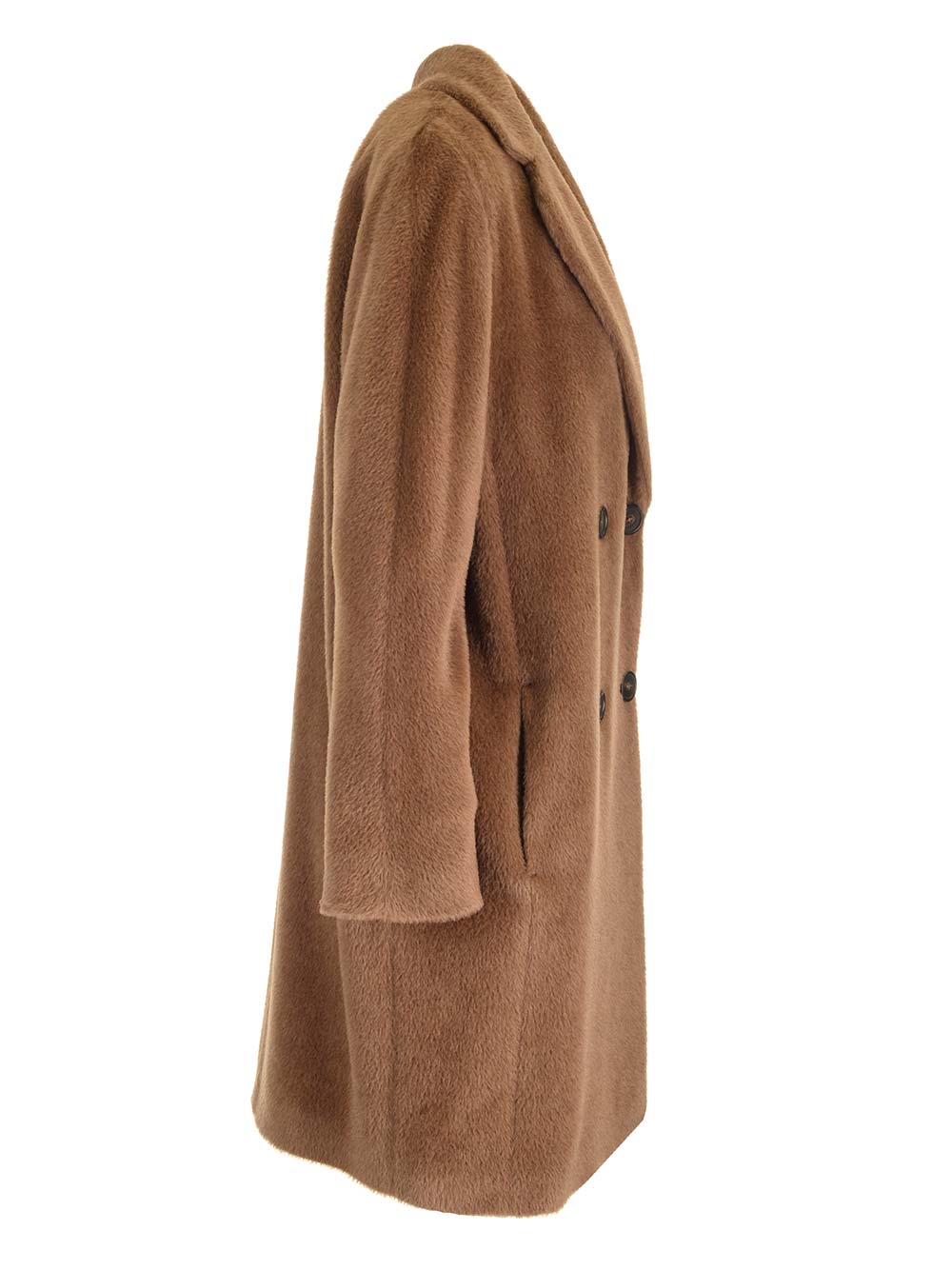 'S Max Mara Roseto Coats - Brown | ad03f1affd95df6fa5a95be9a656011a42e59757