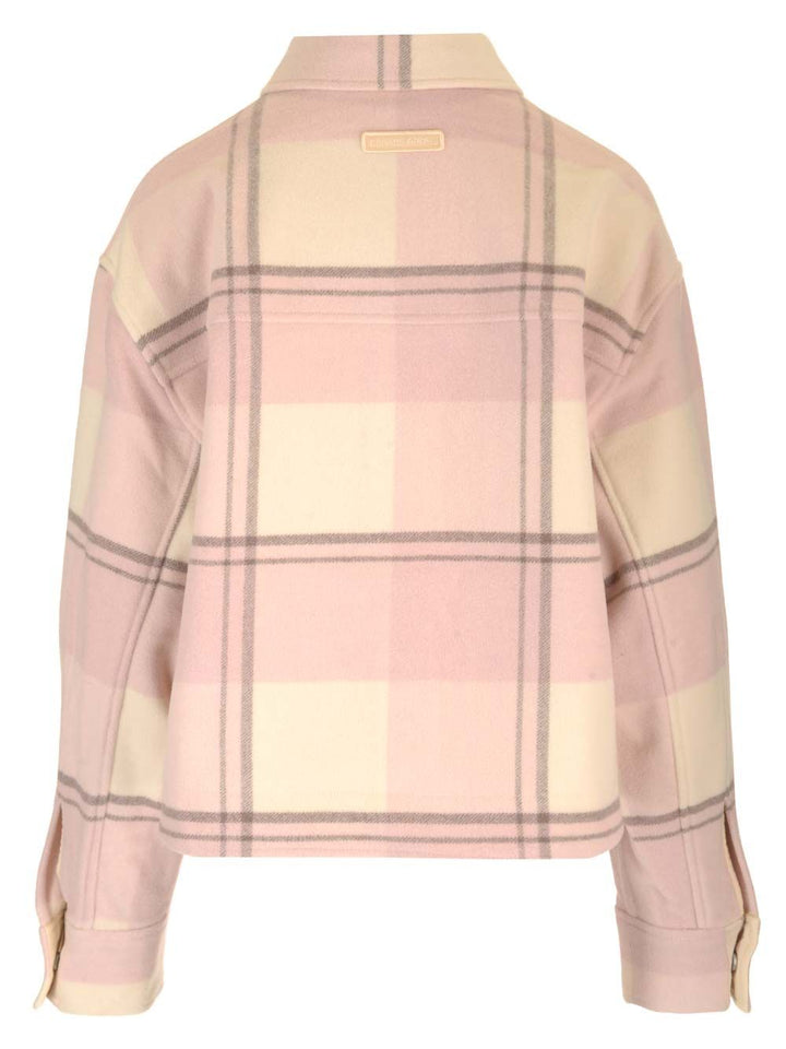 Canada Goose Boxy Fit Flannel Shirt Coats - Rose | 8ec5a244a31a42bfdefd990c884420dcbce4b2e1