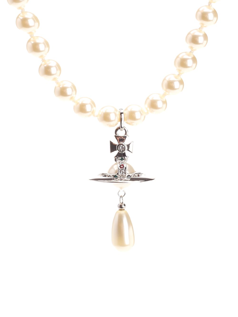 Vivienne Westwood Choker Necklace Jewelry - White | 399628035c385b3a382d3a2265b197be542e3c91