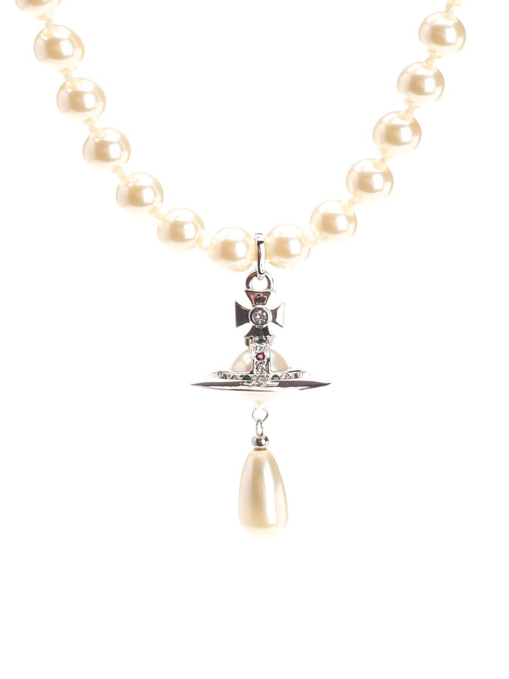 Vivienne Westwood Choker Necklace Jewelry - White | 399628035c385b3a382d3a2265b197be542e3c91