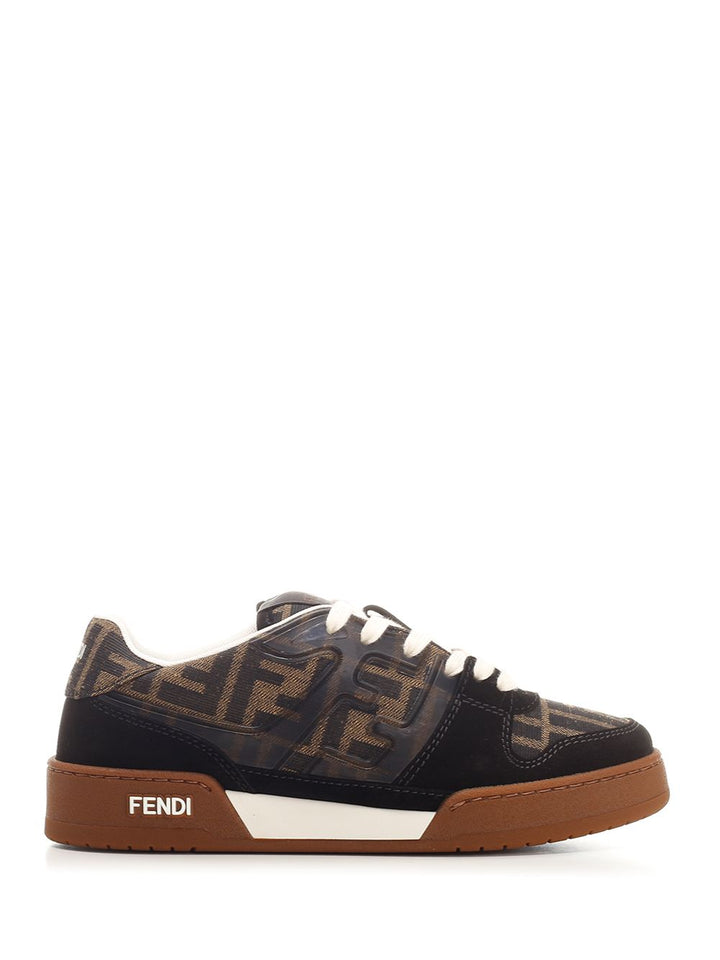Fendi Fendi Match Sneakers - Brown | 5330b03571e0604f5924afea0a7180f57e2c62db