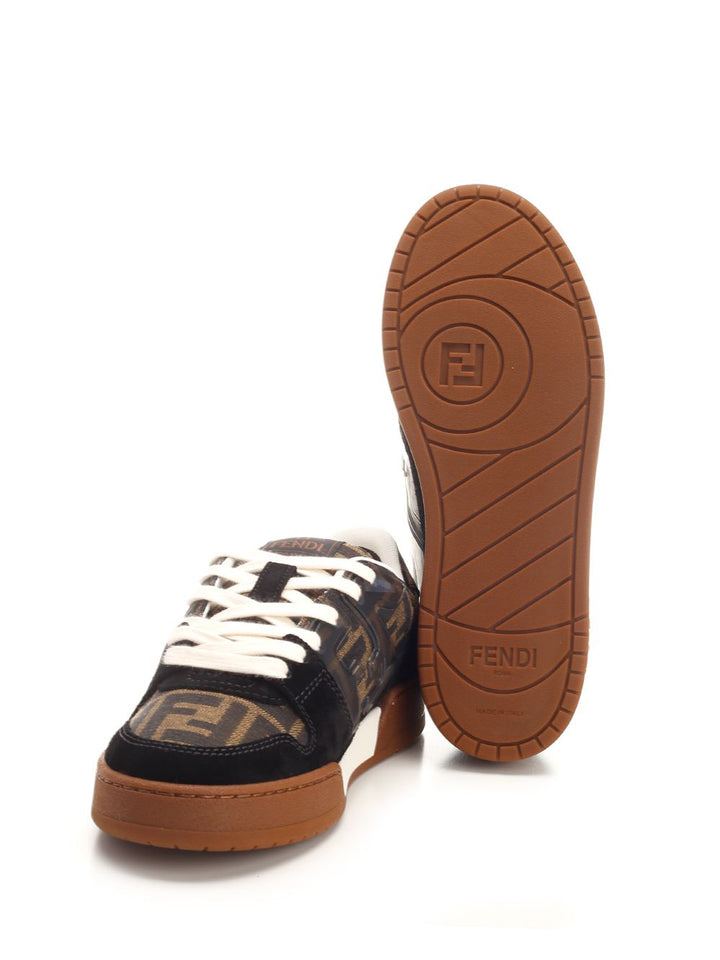 Fendi Fendi Match Sneakers - Brown | 34c7f45fe5bef4f6088df49040fe7a61363000b9
