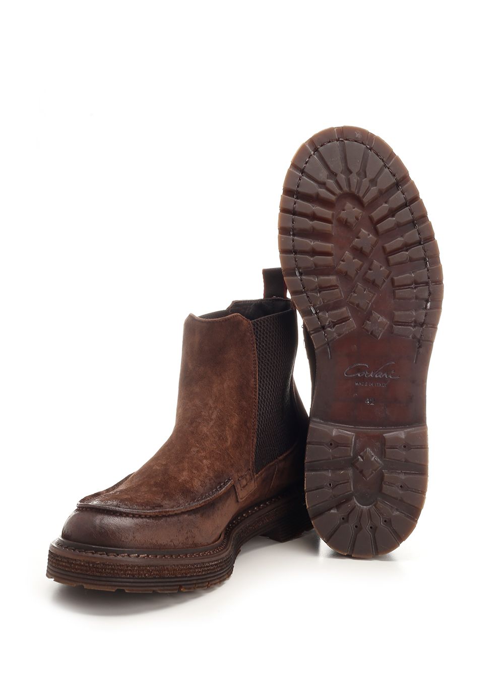 Corvari Chelsea Boot Lace-Up Shoes - Brown | e41685f310aec406a95bfad70bdd171d76120165