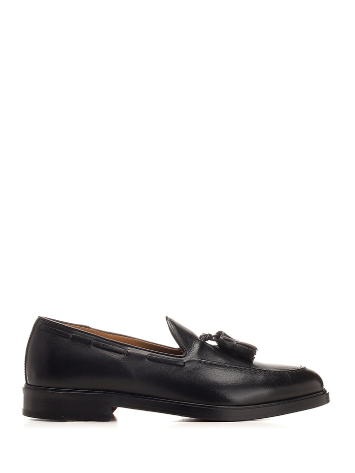 Corvari Moccasin With Tassels Loafers - Black | 70dc3846dc438404c64e09f1bea0b0b15dd8f407