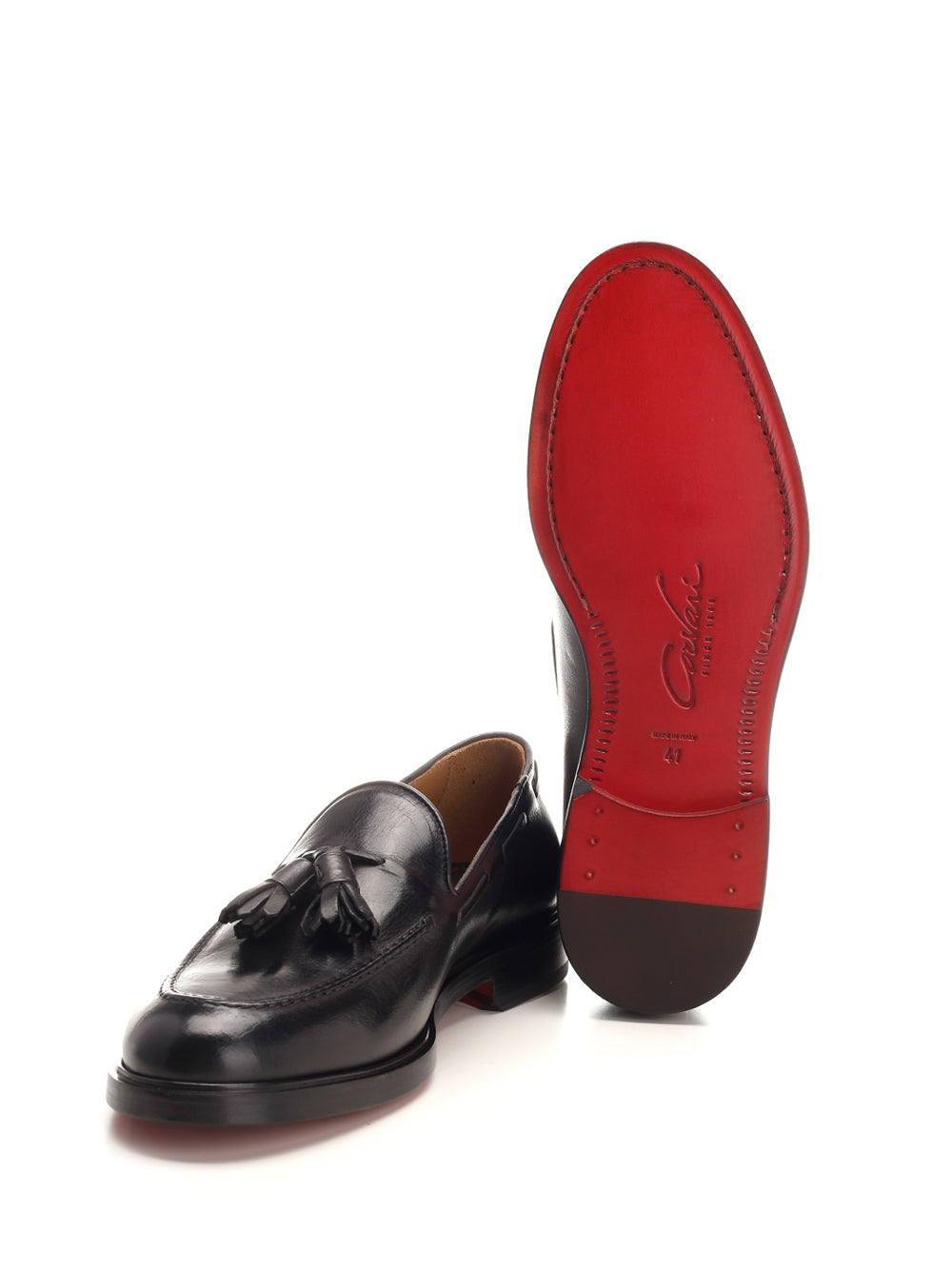 Corvari Moccasin With Tassels Loafers - Black | a4f38845b5f2e71fc23fd4e9d4cb899e6c166001