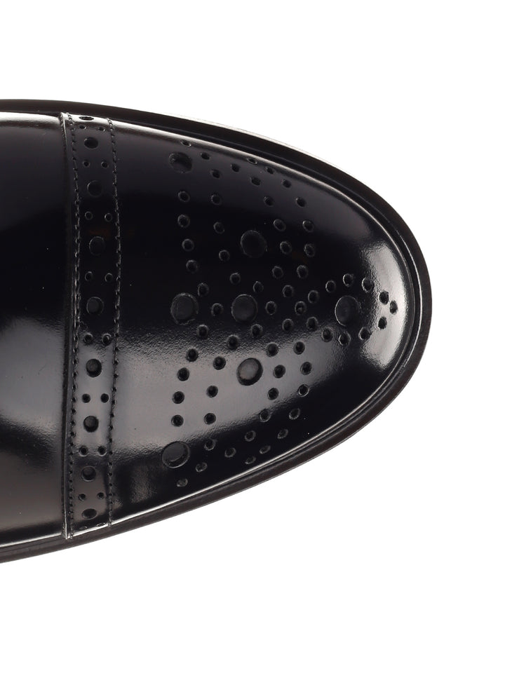 Corvari Duilio Classic Leather Shoe Lace-Up Shoes - Black | 922d70c80c3235c244a1043e94c41dd671cf93cb