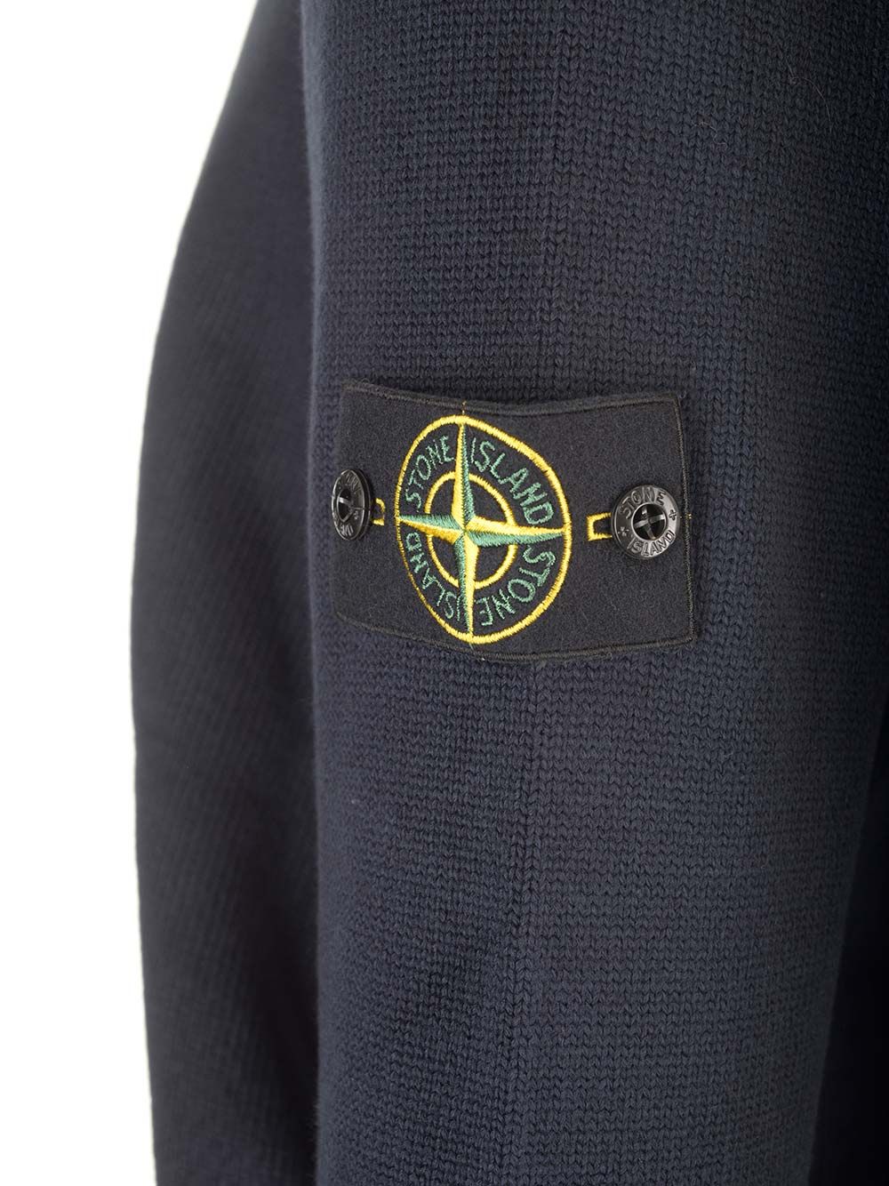 Stone Island Winter Cotton Crewneck Sweater Knitwear - Blue | aac009fa72ed08b39c8fcf1e81212d8497ce03b4