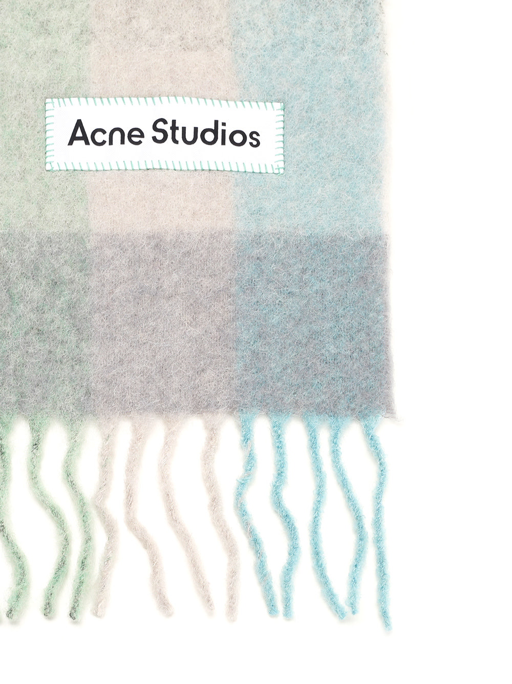 Acne Studios Fringed Scarf Scarves And Foulards - Multicolor | 6b0a42347111e5c1e7747b958bd8448aff7c1aa5