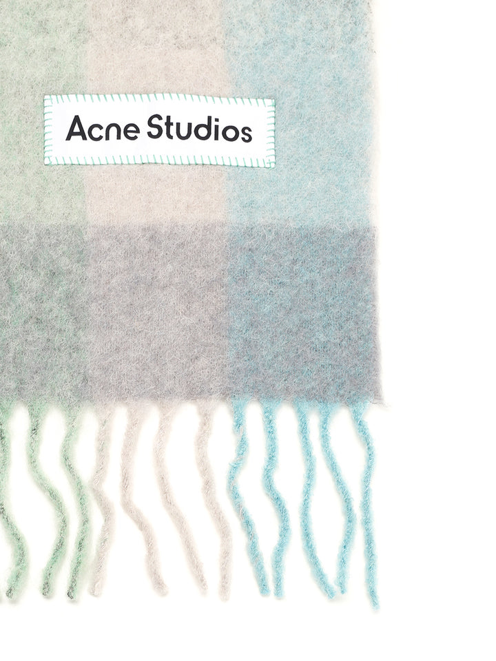 Acne Studios Fringed Scarf Scarves And Foulards - Multicolor | 6b0a42347111e5c1e7747b958bd8448aff7c1aa5