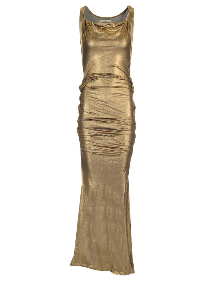 Vivienne Westwood Liz Dresses - Gold | efcb820c7218ecee16c1d2c290b8e1dbc7b7f7de