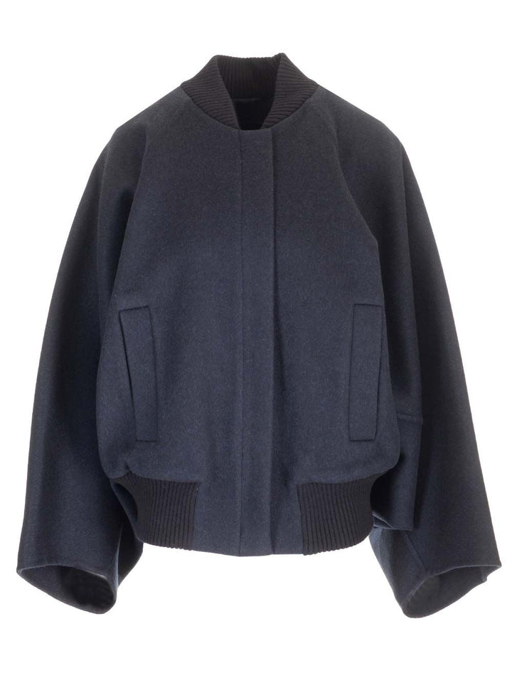 Max Mara Navy Blue Cashmere Short Coat Jackets - Blue | a6bdf9b86d51e74e855864d27faee5af269006d9