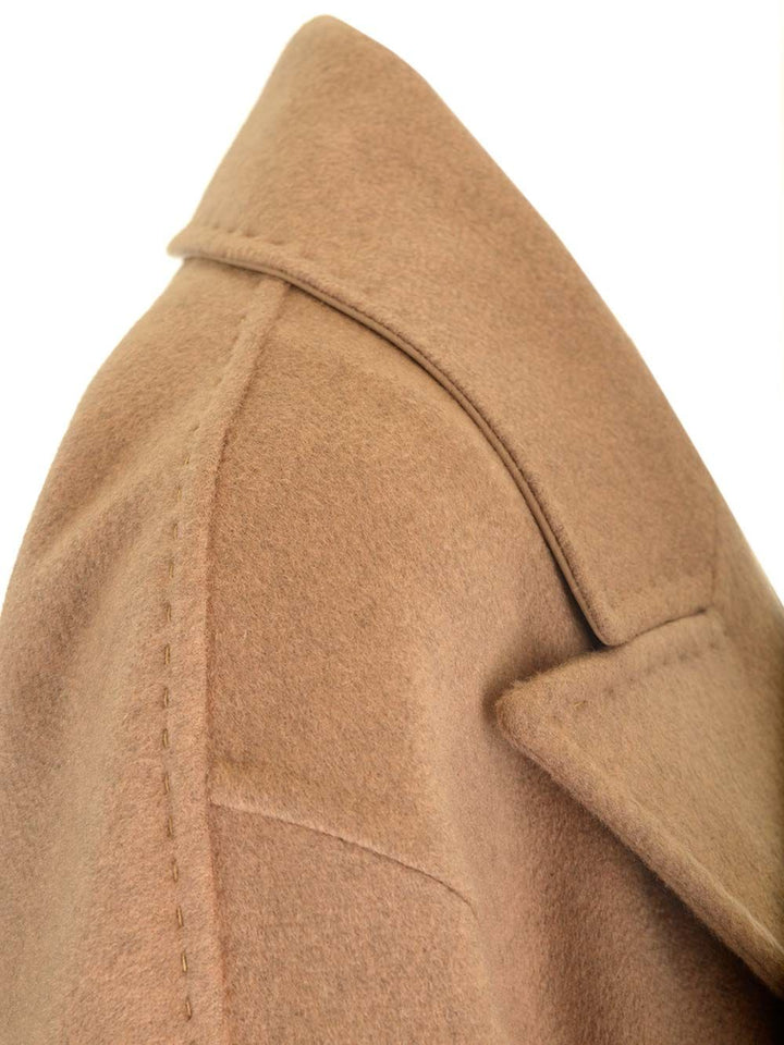 Max Mara Valle Coats - Beige | a19c88842fcb40d7fb0ef5cfe71d29a6c38ff126