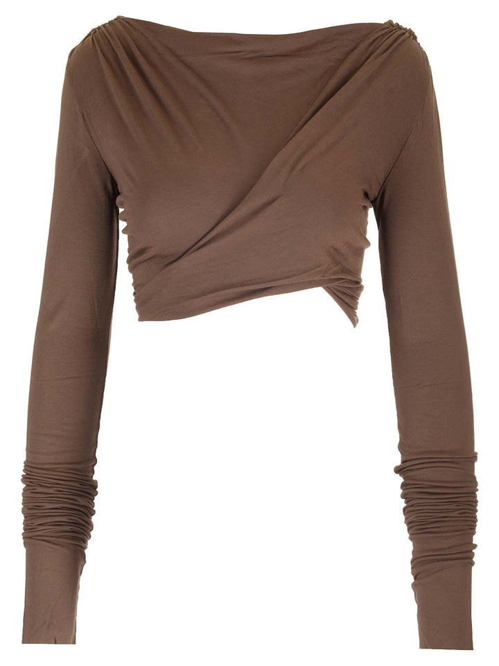 Rick Owens Lilies Jade Tops - Brown | 32f4d1d3fd2628db330a2810d48c222ec4c3435c
