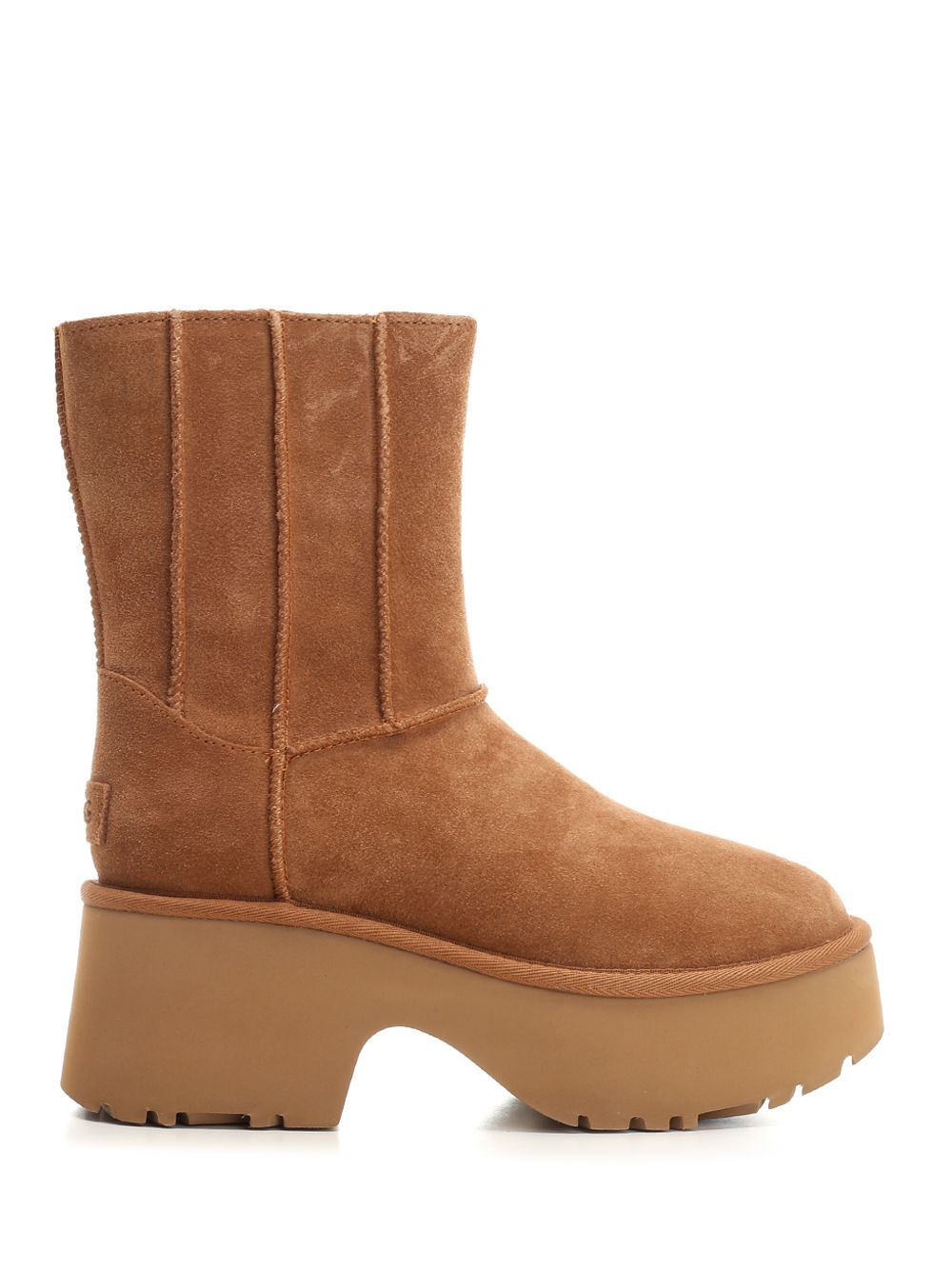 Ugg High Ankle Boot With Platform Boots - Brown | 63aa978ca6dfe4fb60711d47a77dfe58a53c9e41