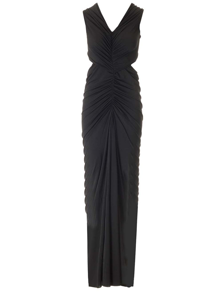 Rick Owens Lilies Poppy Dresses - Black | 02a1a7a2837c103715a7811f96a56eb460b7ed88