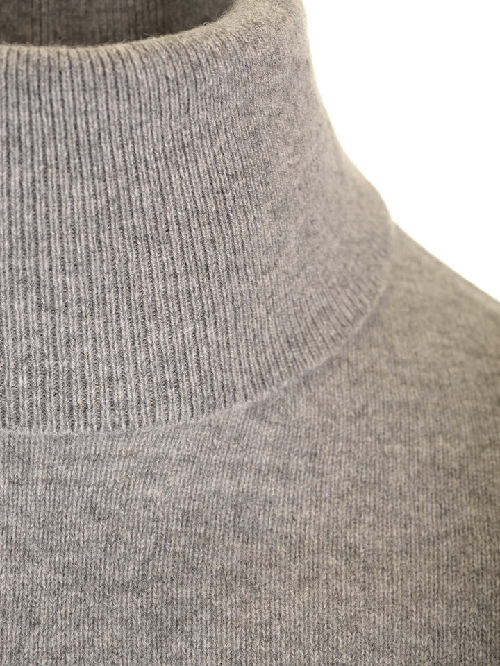 Al Duca D'Aosta Cashmere Turtleneck Knitwear - Grey | d45d580eca8915abc409bd94da3c1319c3f7e867