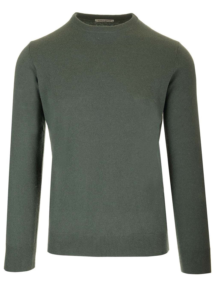Al Duca D'Aosta Cashmere Crewneck Sweater Knitwear - Green | 5e55e34b9b8e425c896a24871a30cea133ebb7ac