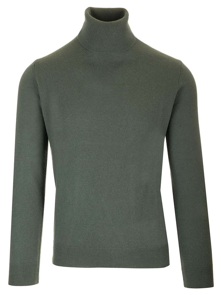 Al Duca D'Aosta Cashmere Turtleneck Knitwear - Green | 52a119a84339bfec124991f9671e40dbd7fc780a