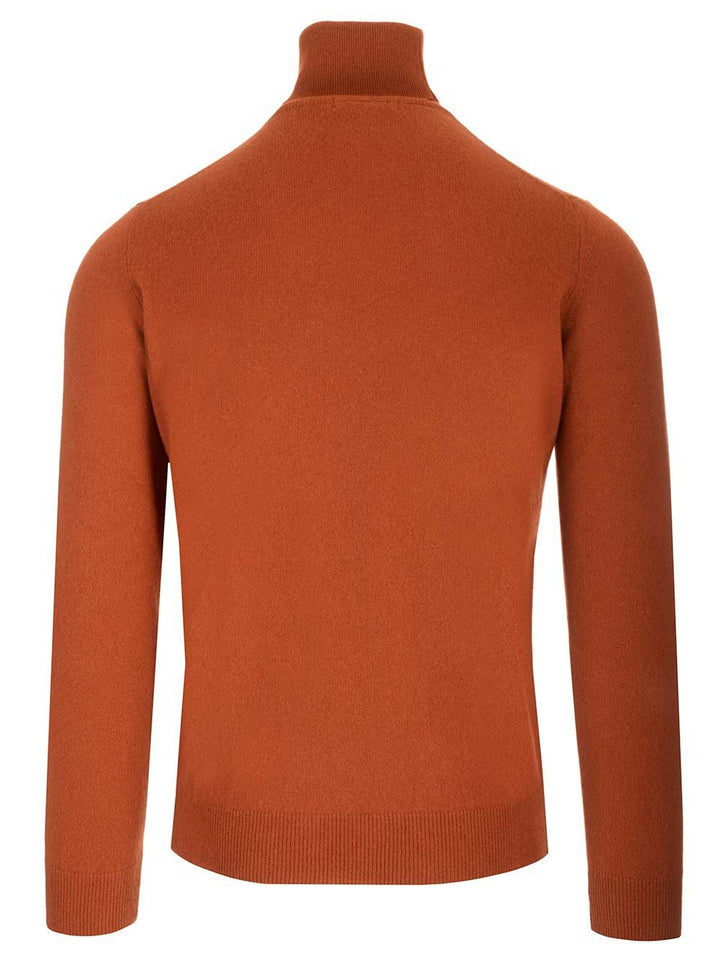 Al Duca D'Aosta Cashmere Turtleneck Knitwear - Beige | 41c52ecc1f78616daf7a7991e61bb58579ffdc87