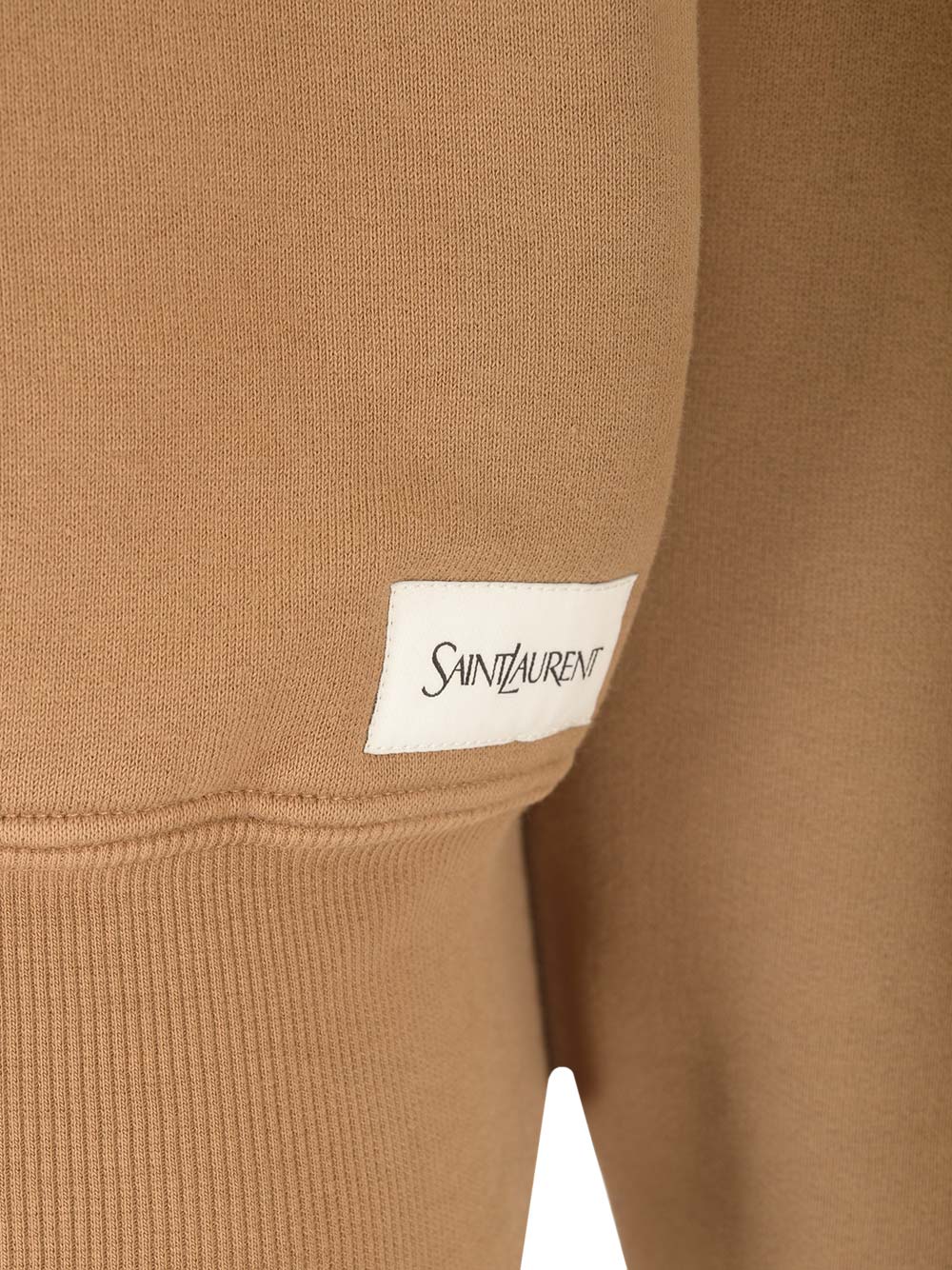 Saint Laurent Crewneck Sweatshirt Knitwear - Brown | 1273fe58d4584a1eb565bad4ceb4d6b1f6d63579