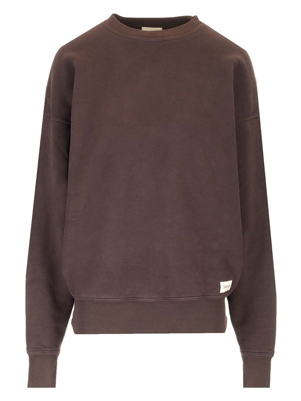 Crewneck Sweatshirt Knitwear Brown