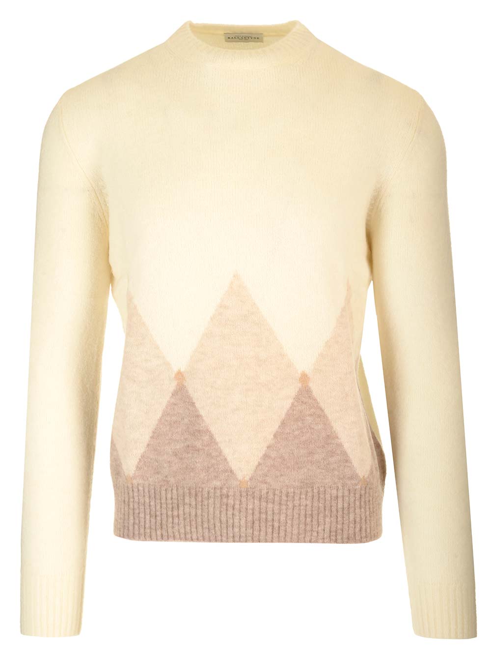 Ballantyne Cotton And Cashmere Sweater Knitwear - Beige | 6d9b48c356ba6cbe7f43e8b58534739cf4775eb9
