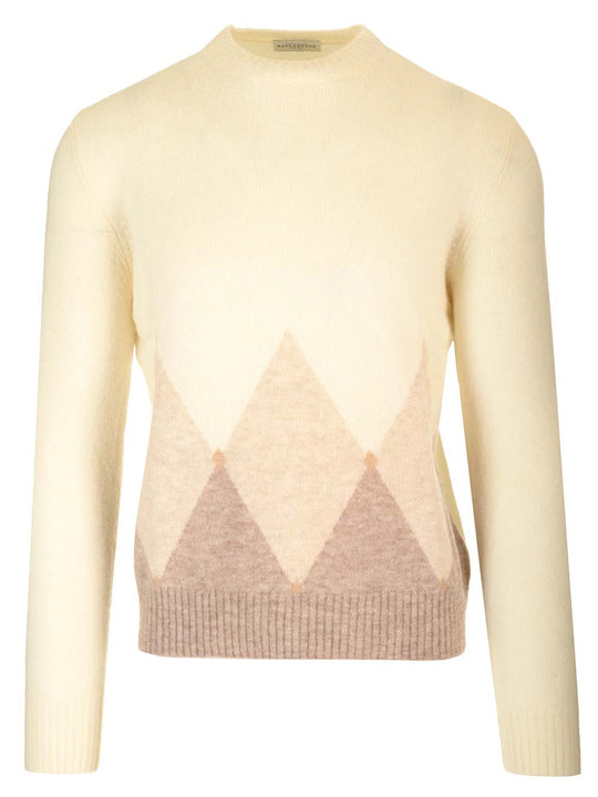 Cotton And Cashmere Sweater Knitwear Beige