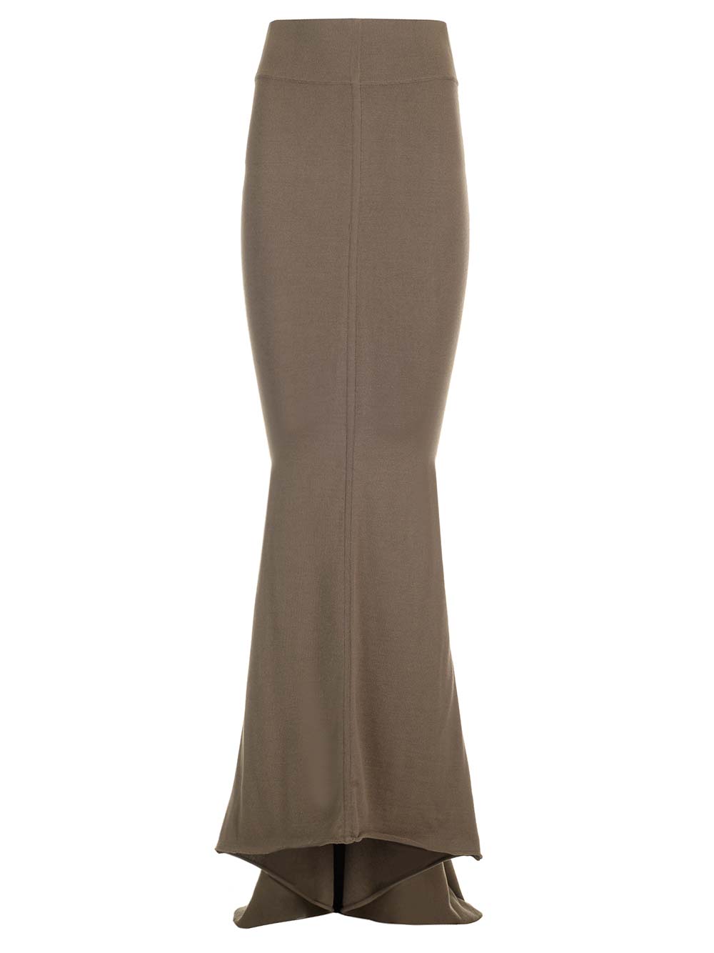 Rick Owens Taupe Knit Midi Skirt Dresses - Brown | 85a740f4d033b3ba0c9d2d719cbd6d6f90e9a3c2