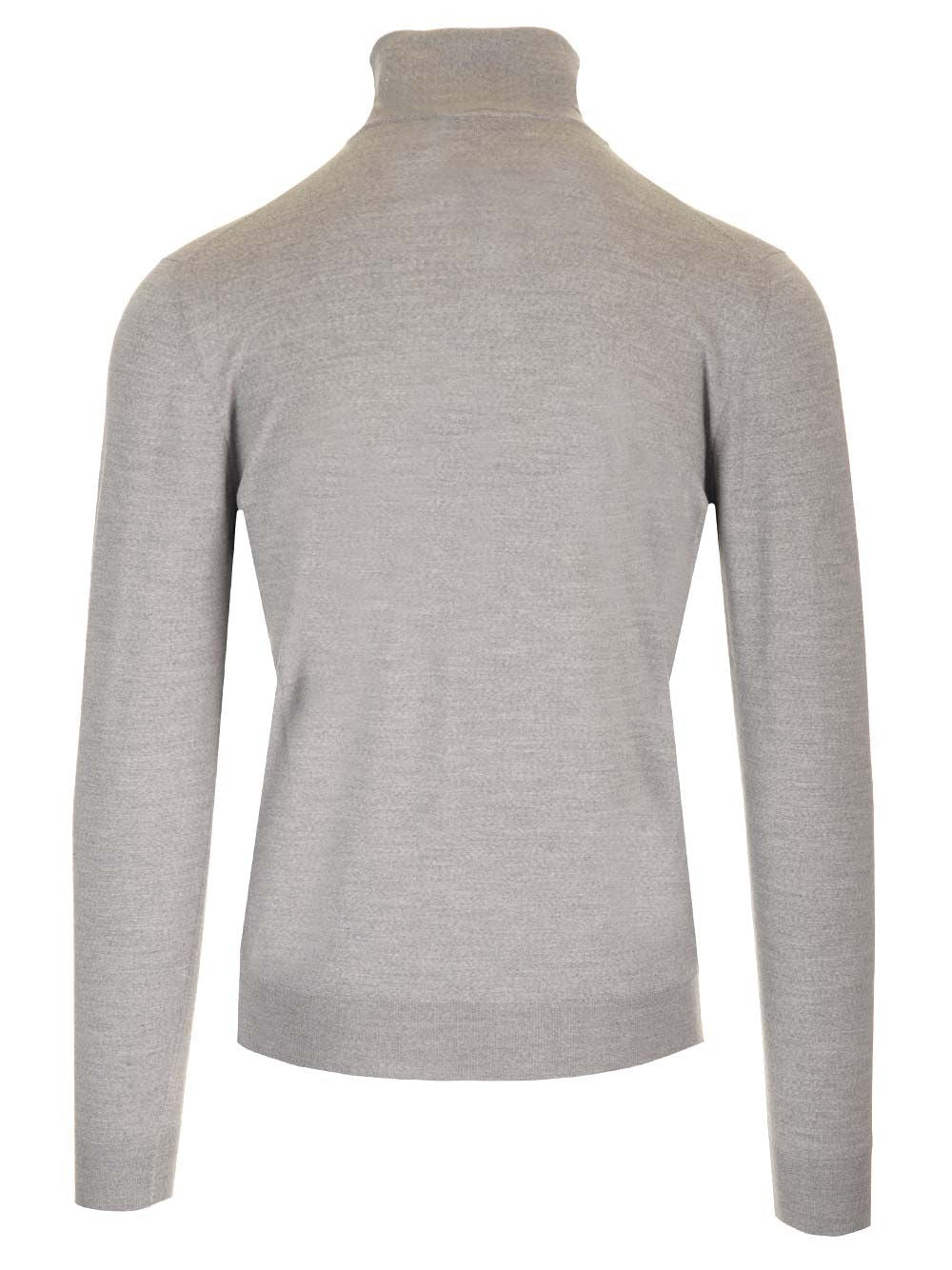 Mauro Ottaviani Wool Turtleneck Wish Knitwear - Grey | cf4e0ab5a771dfa941e86620bcc43388b50c9325