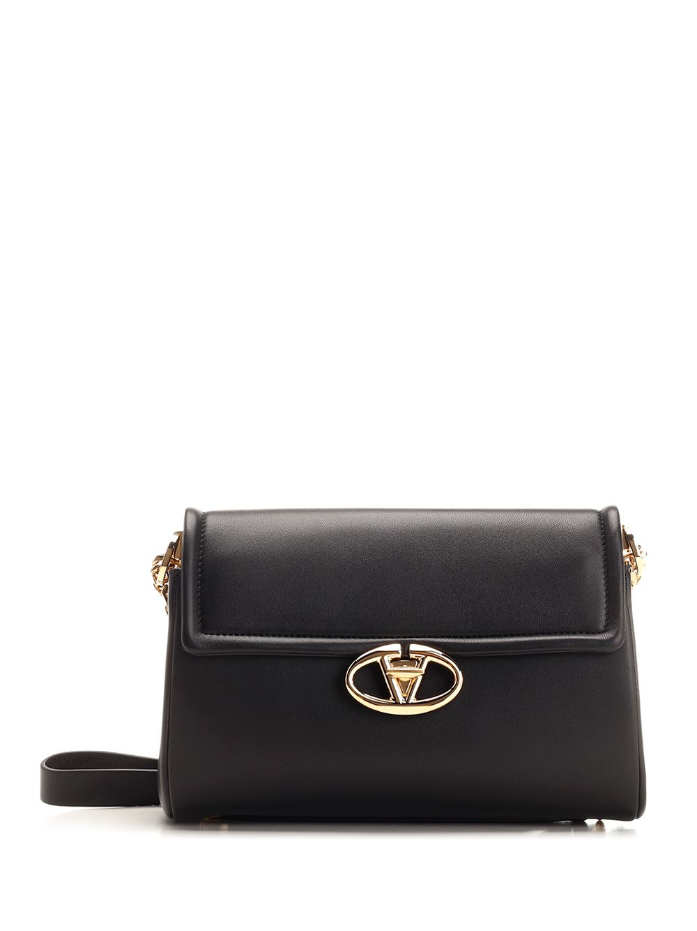 Valentino Garavani Deluxe Nappa Shoulder Bag Shoulder Bags - Black | bcc894aeafd9f9e188ca502f95b7d3c54df4738f