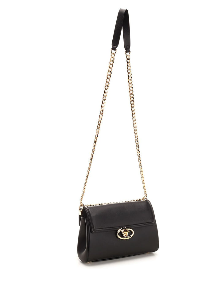Valentino Garavani Deluxe Nappa Shoulder Bag Shoulder Bags - Black | da34476d789b5cac40afbe73dd871743f60e0e57